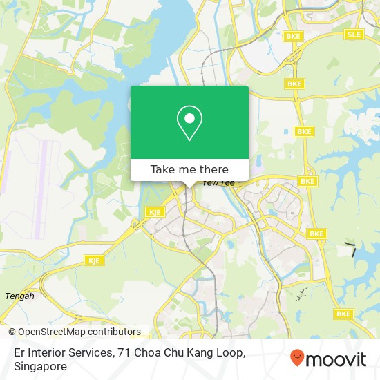 Er Interior Services, 71 Choa Chu Kang Loop map