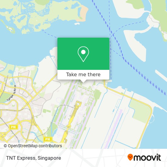 TNT Express map