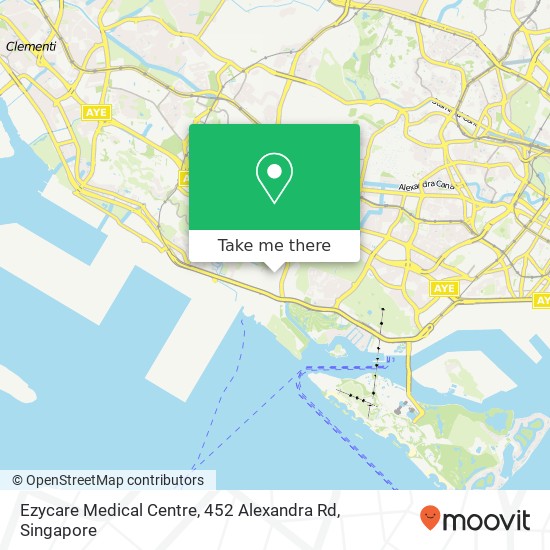 Ezycare Medical Centre, 452 Alexandra Rd地图