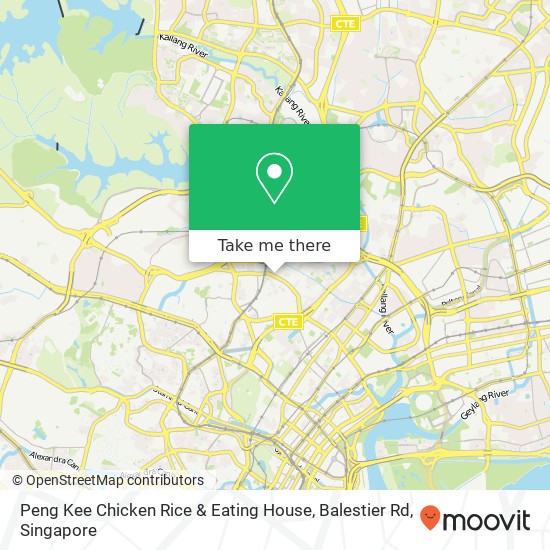 Peng Kee Chicken Rice & Eating House, Balestier Rd map