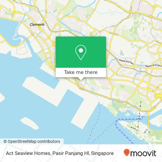 Act Seaview Homes, Pasir Panjang Hl地图