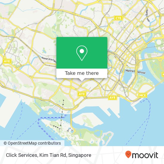 Click Services, Kim Tian Rd map