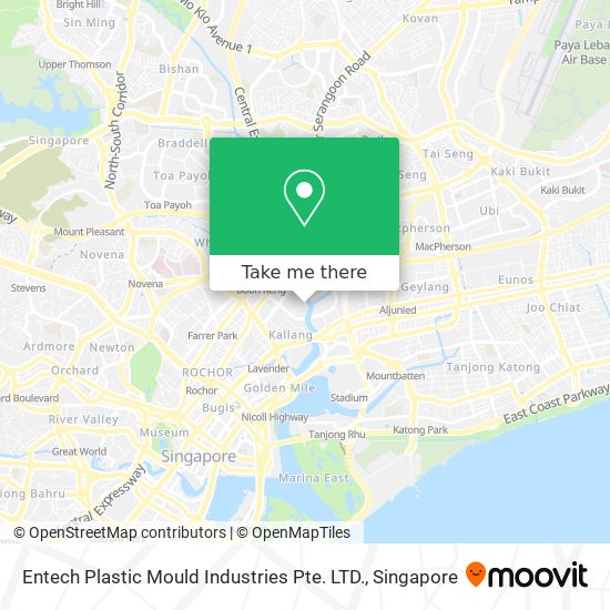 Entech Plastic Mould Industries Pte. LTD.地图