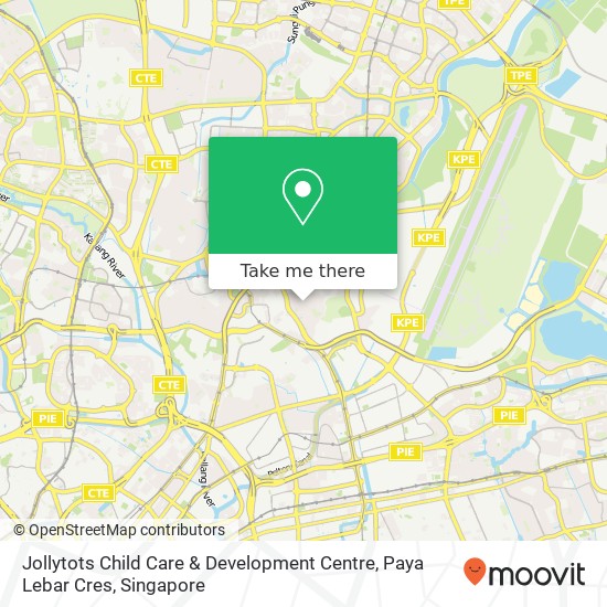 Jollytots Child Care & Development Centre, Paya Lebar Cres地图