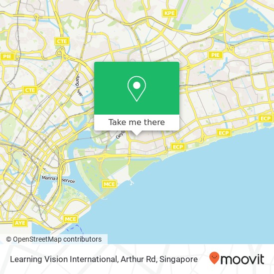 Learning Vision International, Arthur Rd map