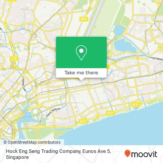 Hock Eng Seng Trading Company, Eunos Ave 5地图