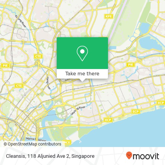 Cleansis, 118 Aljunied Ave 2地图