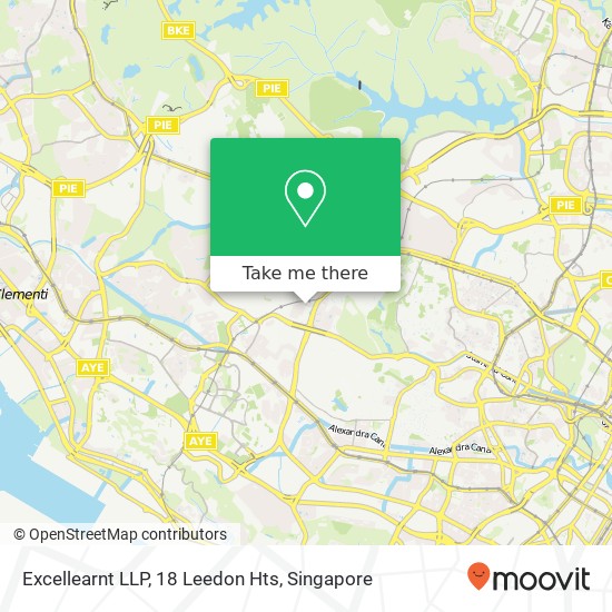 Excellearnt LLP, 18 Leedon Hts地图