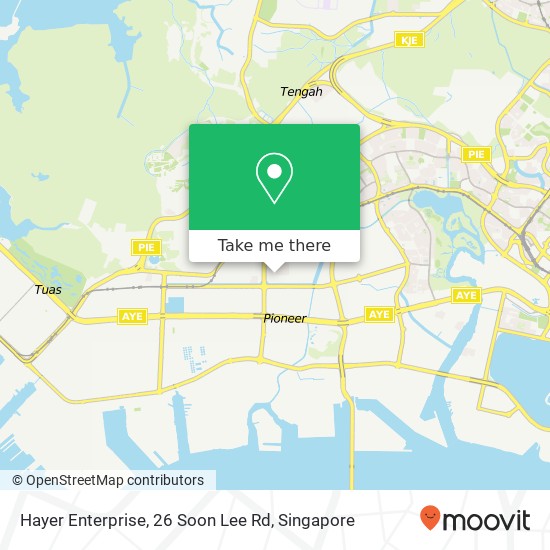 Hayer Enterprise, 26 Soon Lee Rd map
