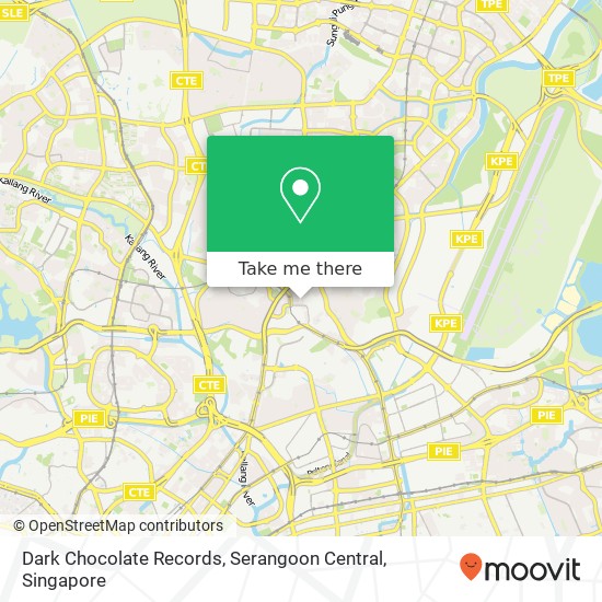 Dark Chocolate Records, Serangoon Central地图