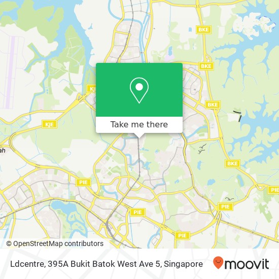 Ldcentre, 395A Bukit Batok West Ave 5 map