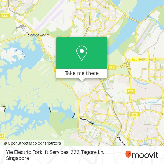 Yie Electric Forklift Services, 222 Tagore Ln地图