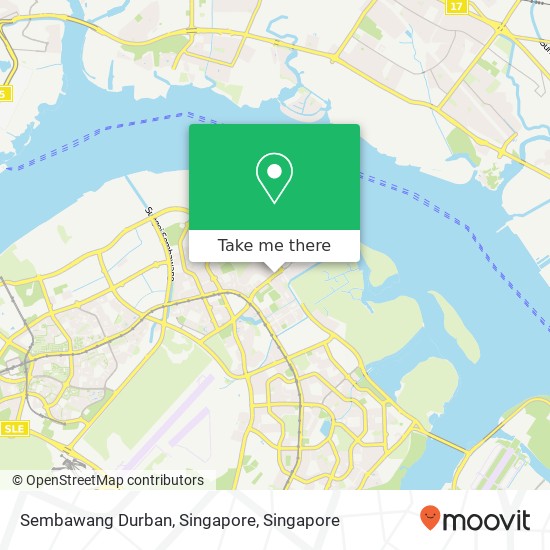 Sembawang Durban, Singapore地图