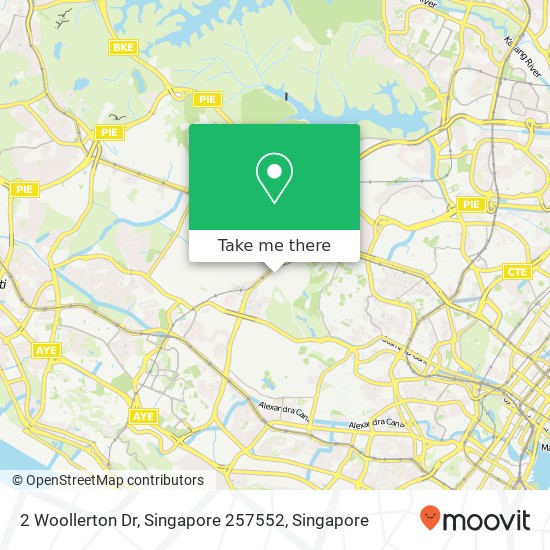 2 Woollerton Dr, Singapore 257552地图