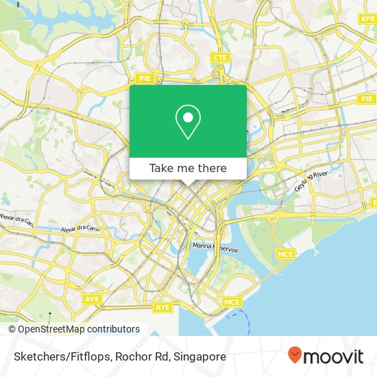 Sketchers/Fitflops, Rochor Rd map