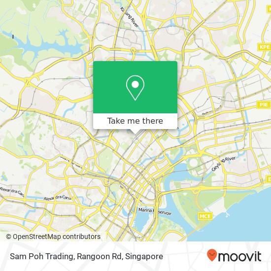 Sam Poh Trading, Rangoon Rd地图