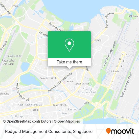 Redgold Management Consultants map