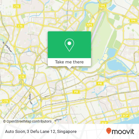 Auto Soon, 3 Defu Lane 12地图