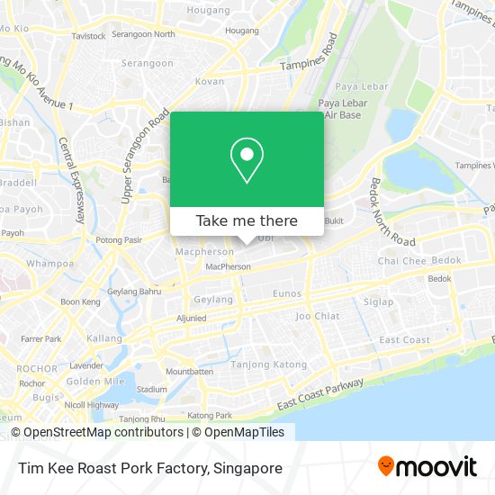 Tim Kee Roast Pork Factory map