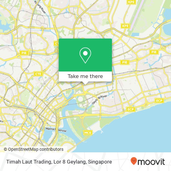 Timah Laut Trading, Lor 8 Geylang地图