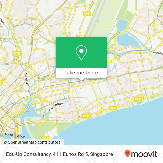 Edu-Up Consultancy, 411 Eunos Rd 5 map