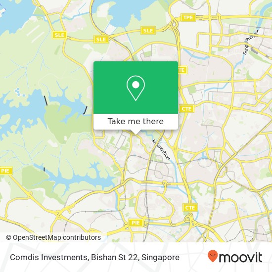 Comdis Investments, Bishan St 22 map