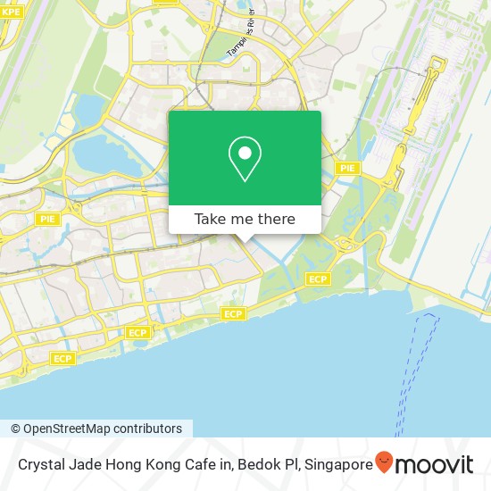 Crystal Jade Hong Kong Cafe in, Bedok Pl map