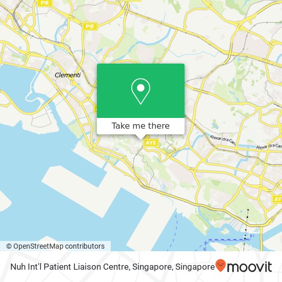 Nuh Int'l Patient Liaison Centre, Singapore map