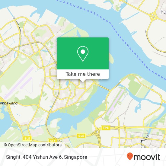 Singfit, 404 Yishun Ave 6地图