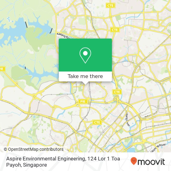 Aspire Environmental Engineering, 124 Lor 1 Toa Payoh map