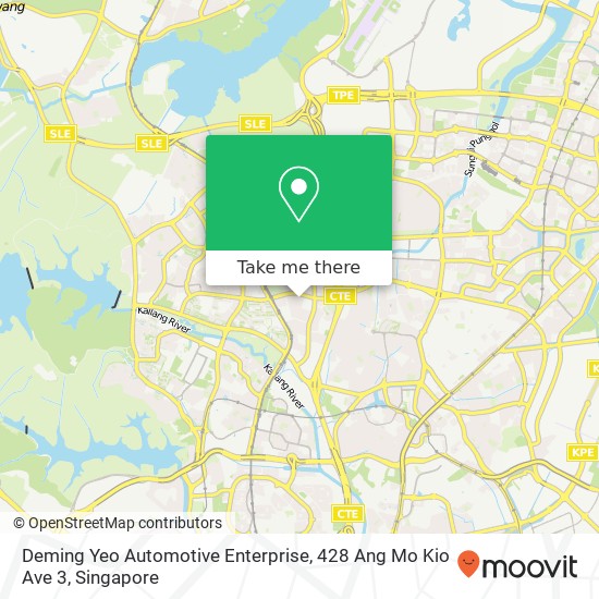 Deming Yeo Automotive Enterprise, 428 Ang Mo Kio Ave 3地图