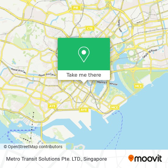 Metro Transit Solutions Pte. LTD. map