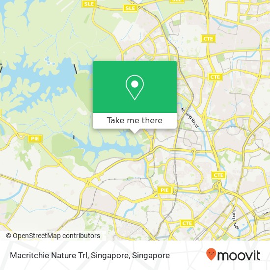 Macritchie Nature Trl, Singapore地图