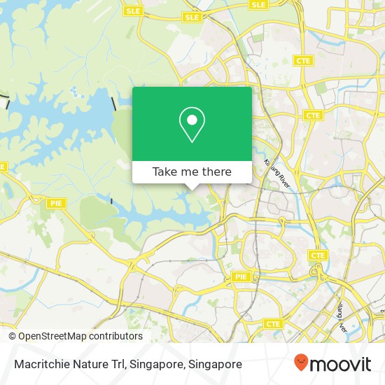Macritchie Nature Trl, Singapore地图