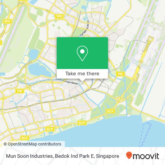 Mun Soon Industries, Bedok Ind Park E map