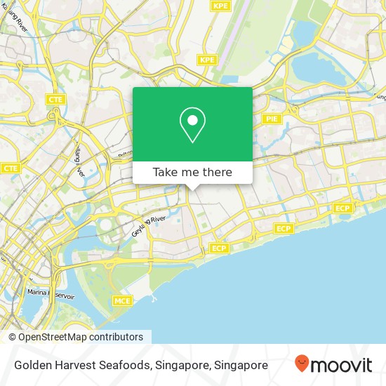 Golden Harvest Seafoods, Singapore map