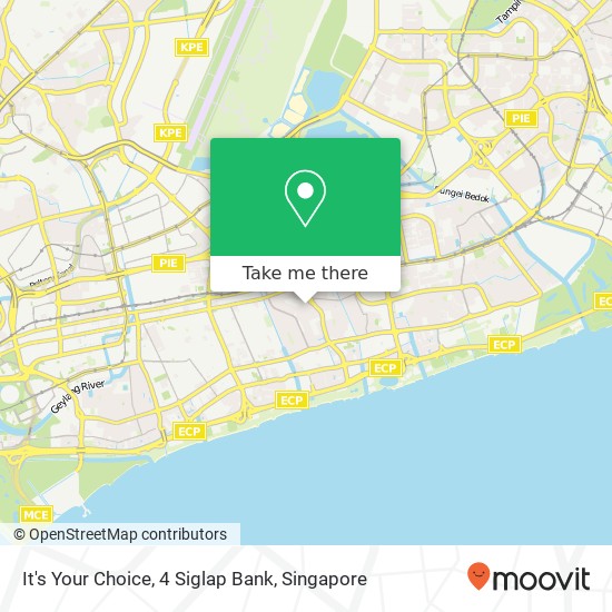 It's Your Choice, 4 Siglap Bank地图