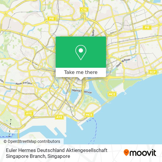 Euler Hermes Deutschland Aktiengesellschaft Singapore Branch地图