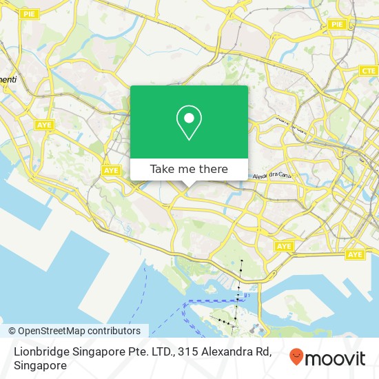 Lionbridge Singapore Pte. LTD., 315 Alexandra Rd map