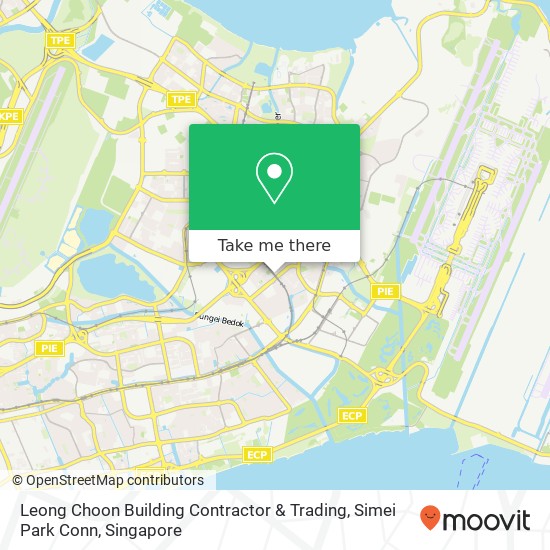 Leong Choon Building Contractor & Trading, Simei Park Conn地图