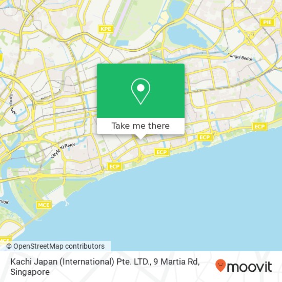 Kachi Japan (International) Pte. LTD., 9 Martia Rd map