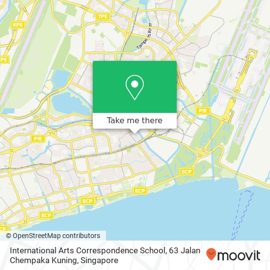 International Arts Correspondence School, 63 Jalan Chempaka Kuning map