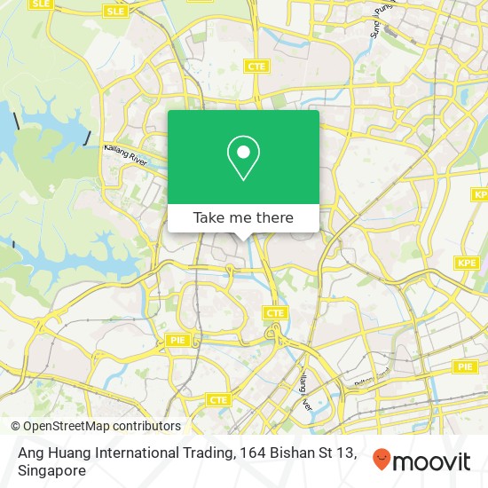 Ang Huang International Trading, 164 Bishan St 13地图