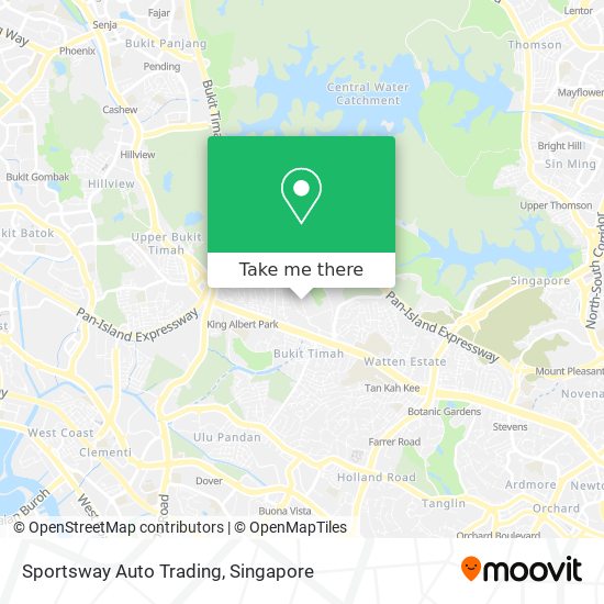 Sportsway Auto Trading map