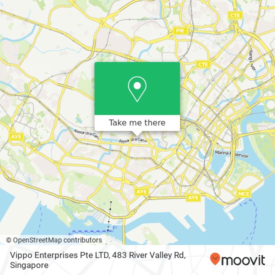 Vippo Enterprises Pte LTD, 483 River Valley Rd地图