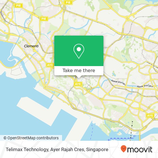 Telimax Technology, Ayer Rajah Cres map