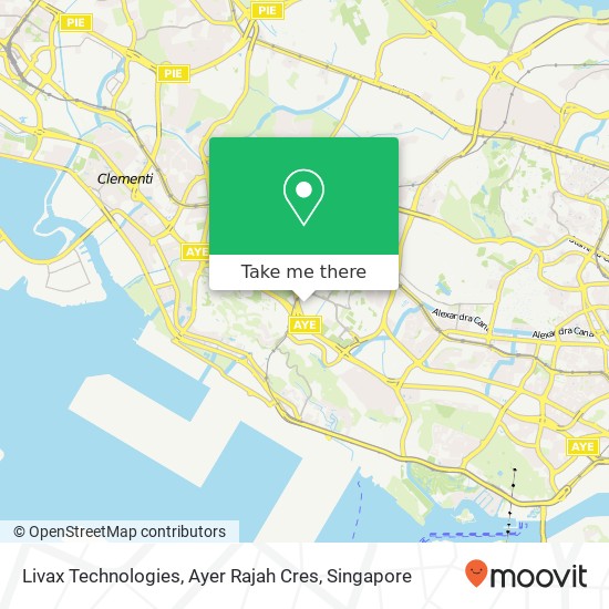 Livax Technologies, Ayer Rajah Cres地图