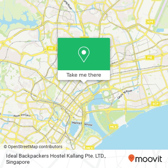 Ideal Backpackers Hostel Kallang Pte. LTD. map