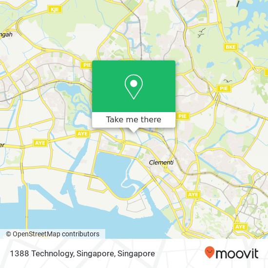 1388 Technology, Singapore map