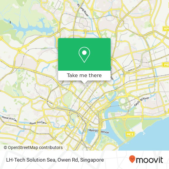 LH-Tech Solution Sea, Owen Rd map